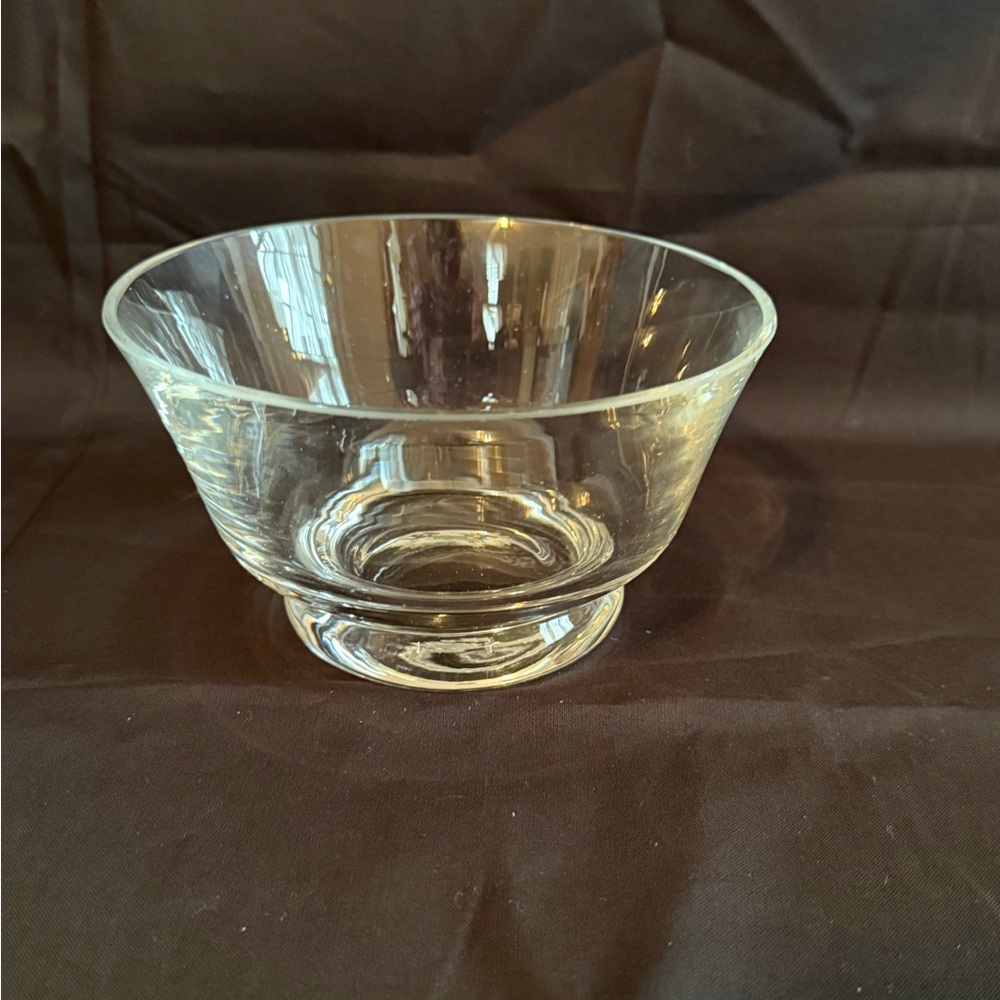Small vintage glass bowl